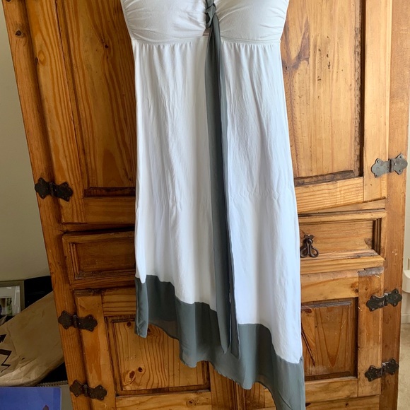 Tommy Bahama Dresses & Skirts - Tommy Bahama light white/gray cotton dress